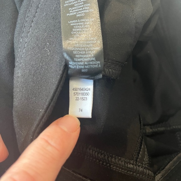 White House Black Market Elegant Black Trousers - Picture 13 of 16